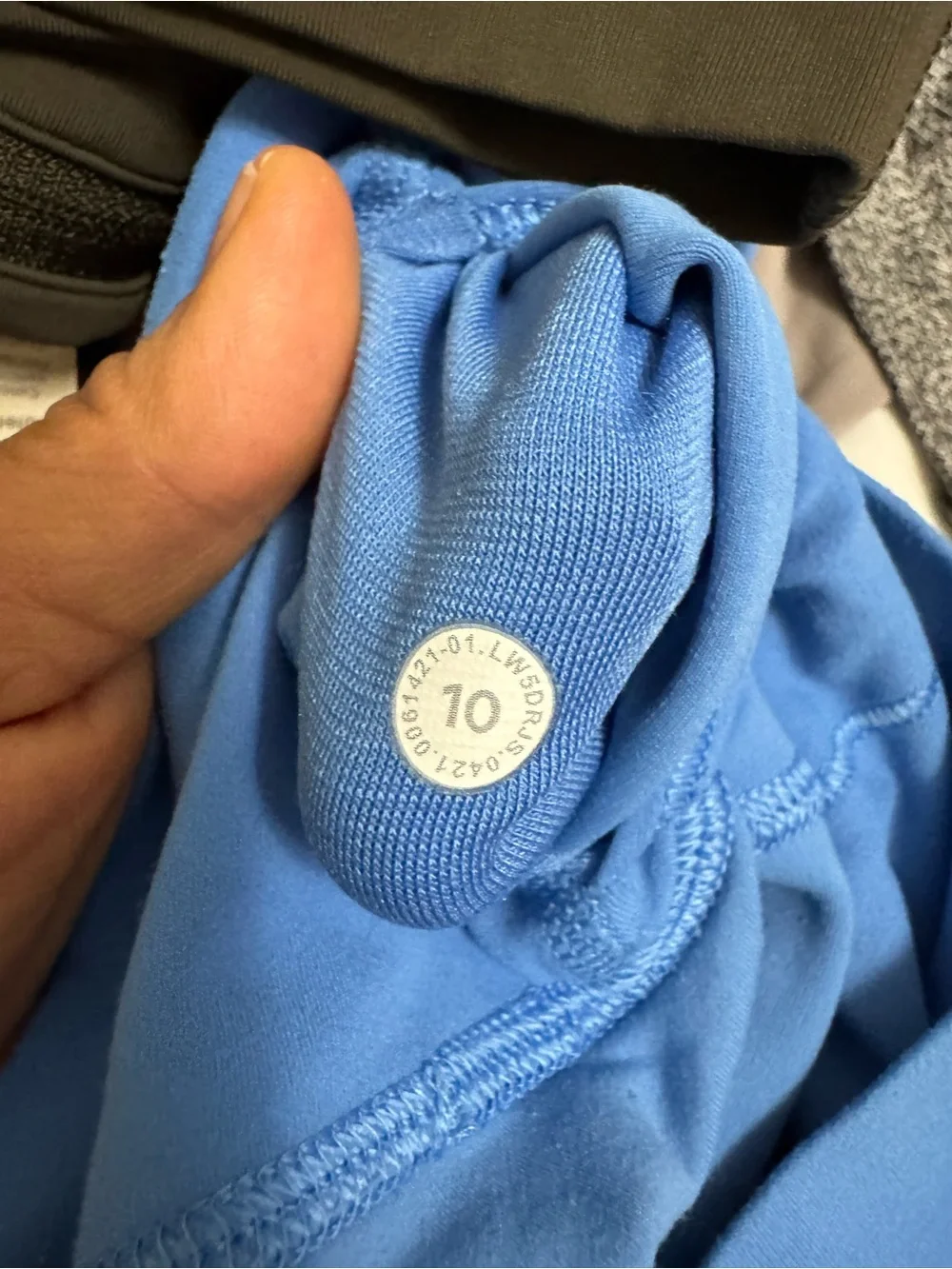 Blue High-Waist Active Leggings